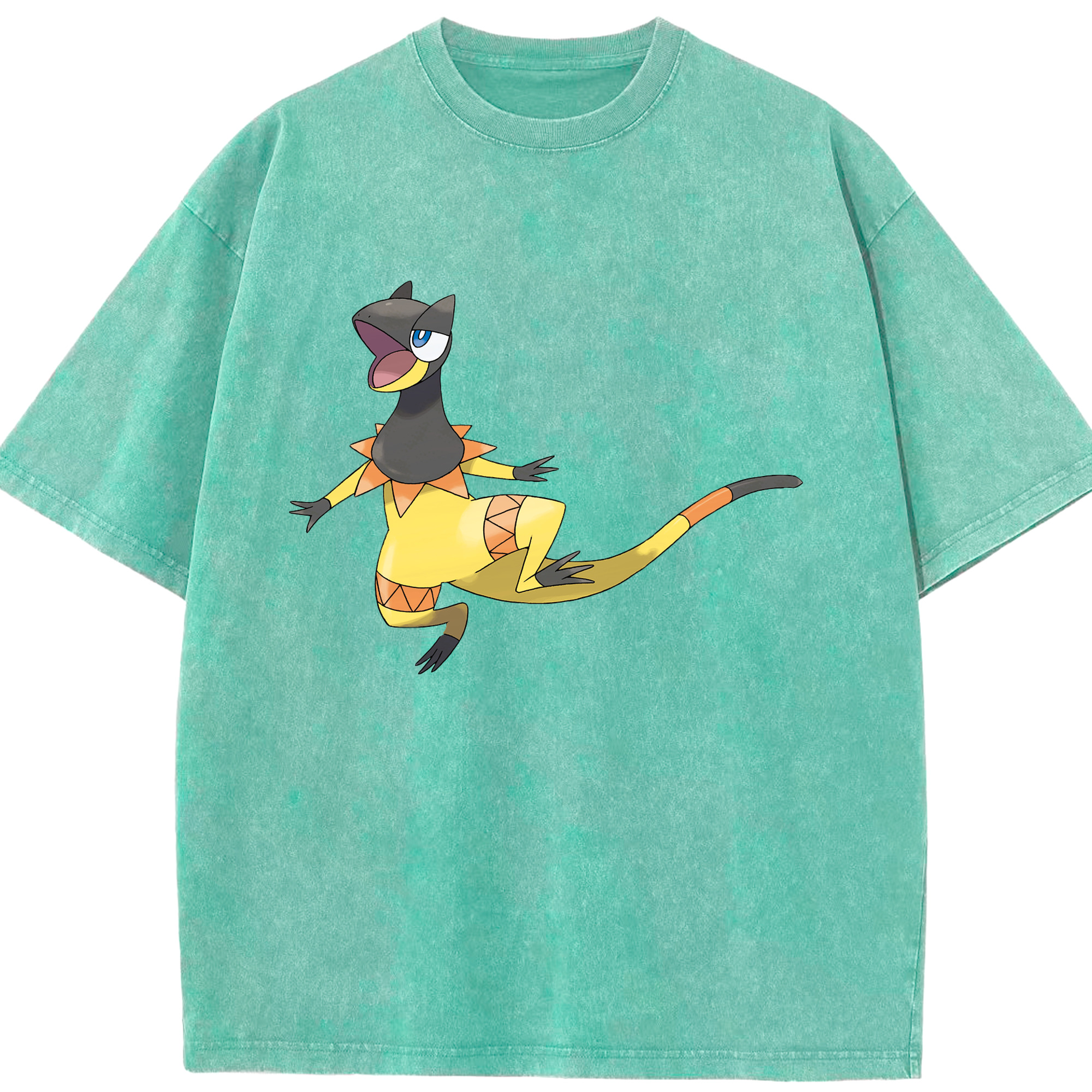 （画像用） ポケットモンスター Pokémon 綿100% ヴィンテージ風 半袖Tシャツ（フロントプリント）